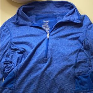 Danskin blue workout shirt